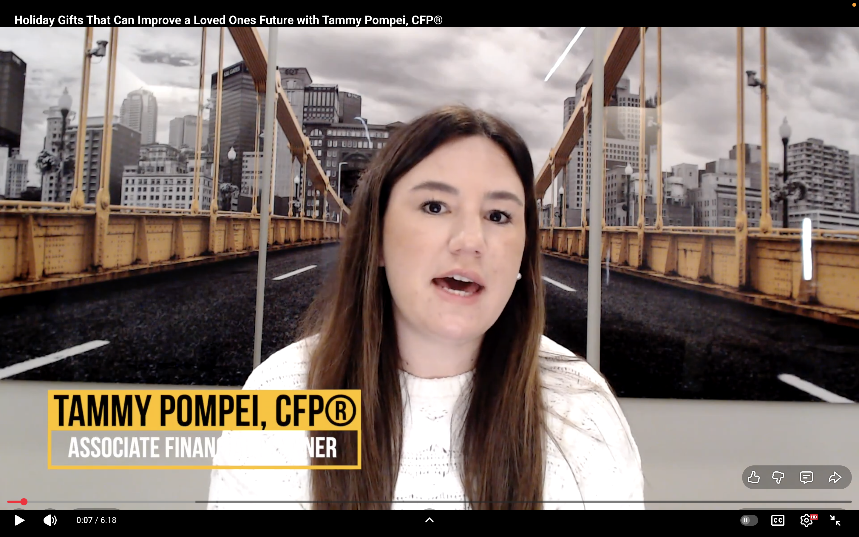 Holiday Gifts That Can Improve a Loved Ones Future with Tammy Pompei Thumbnail