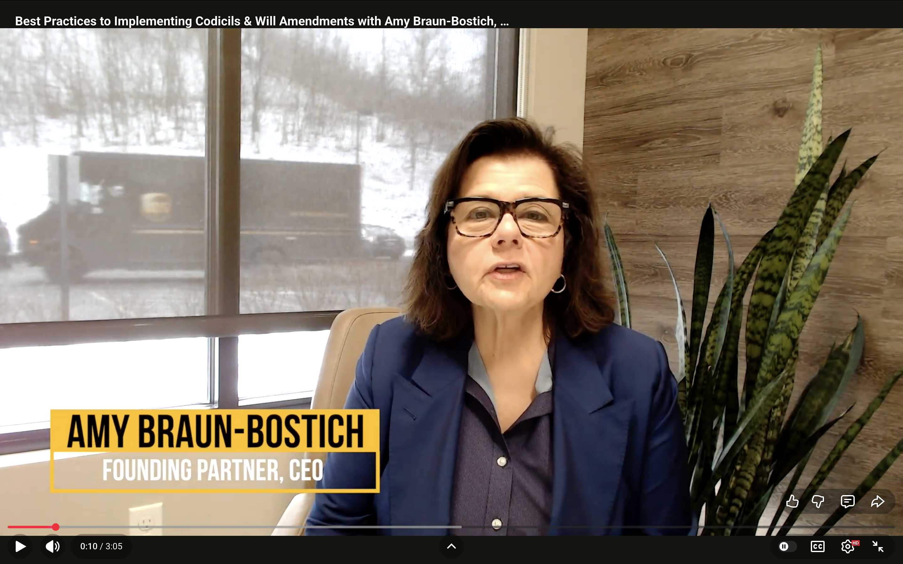 Best Practices for Implementing Codicils & Will Amendments with Amy Braun-Bostich Thumbnail