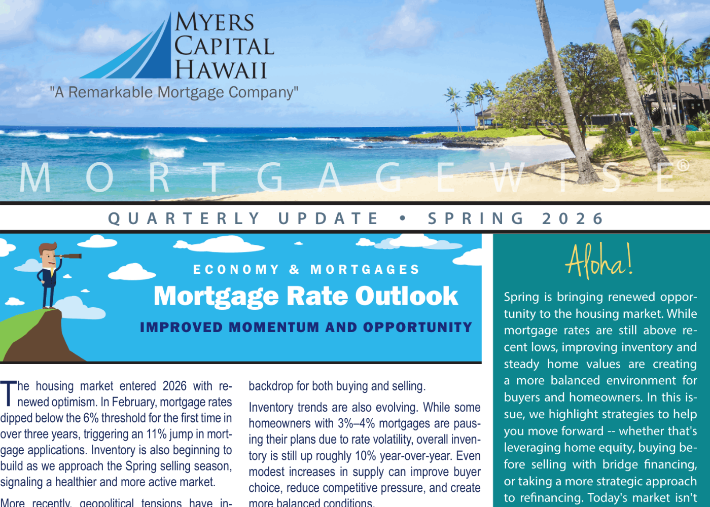 MortgageWise Newsletter – Spring 2026 Thumbnail