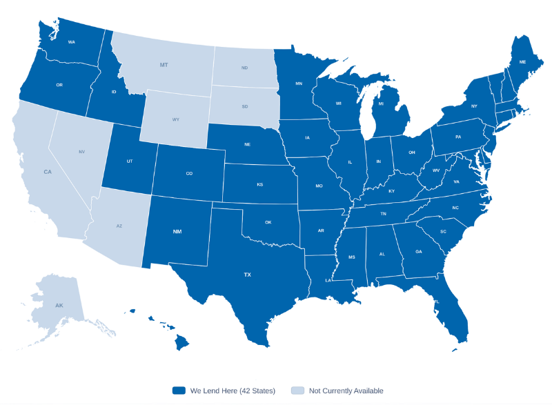 Hawaii Virginia and MyersCapital.com - Website - Where We Lend Land Graphic - March 2026 - 800 x 600 - Transparent Background.png