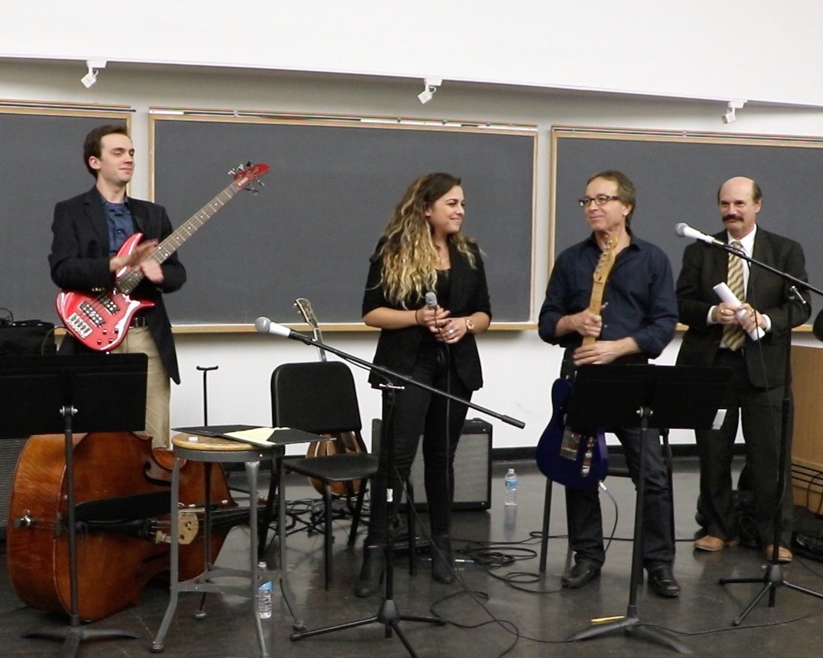 Tom Rizzo, Annmarie Rizzo, and band