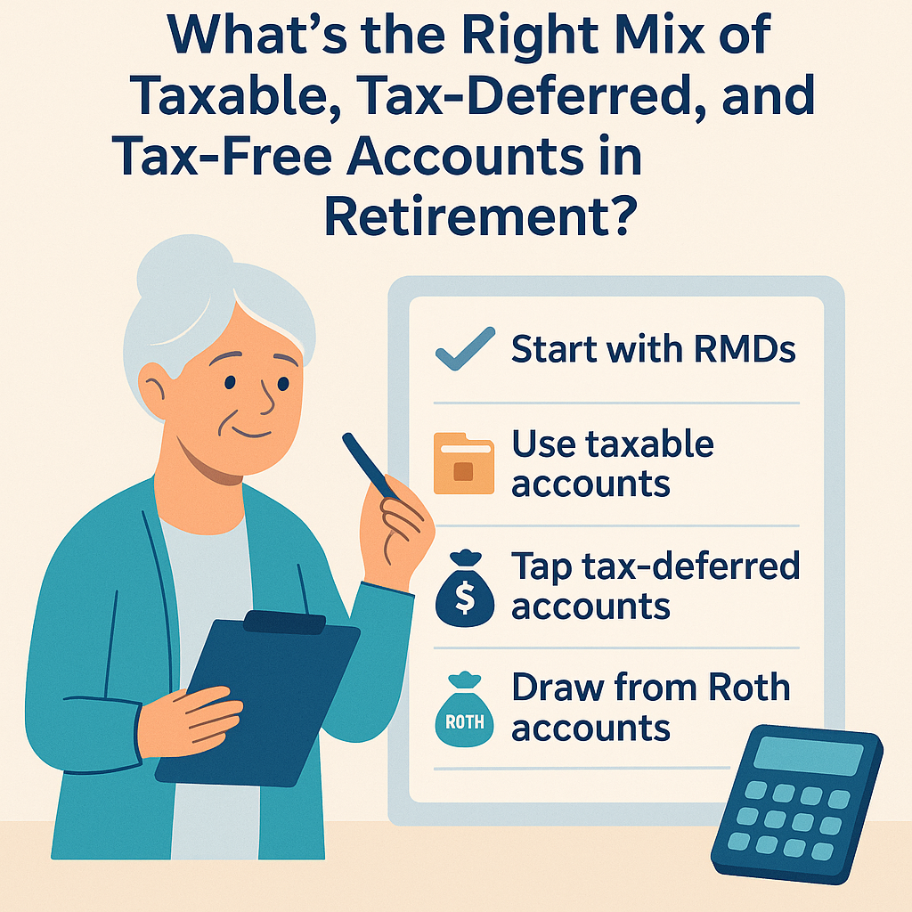 What’s the Right Mix of Taxable, Tax-Deferred, and Tax-Free Accounts in Retirement? Thumbnail