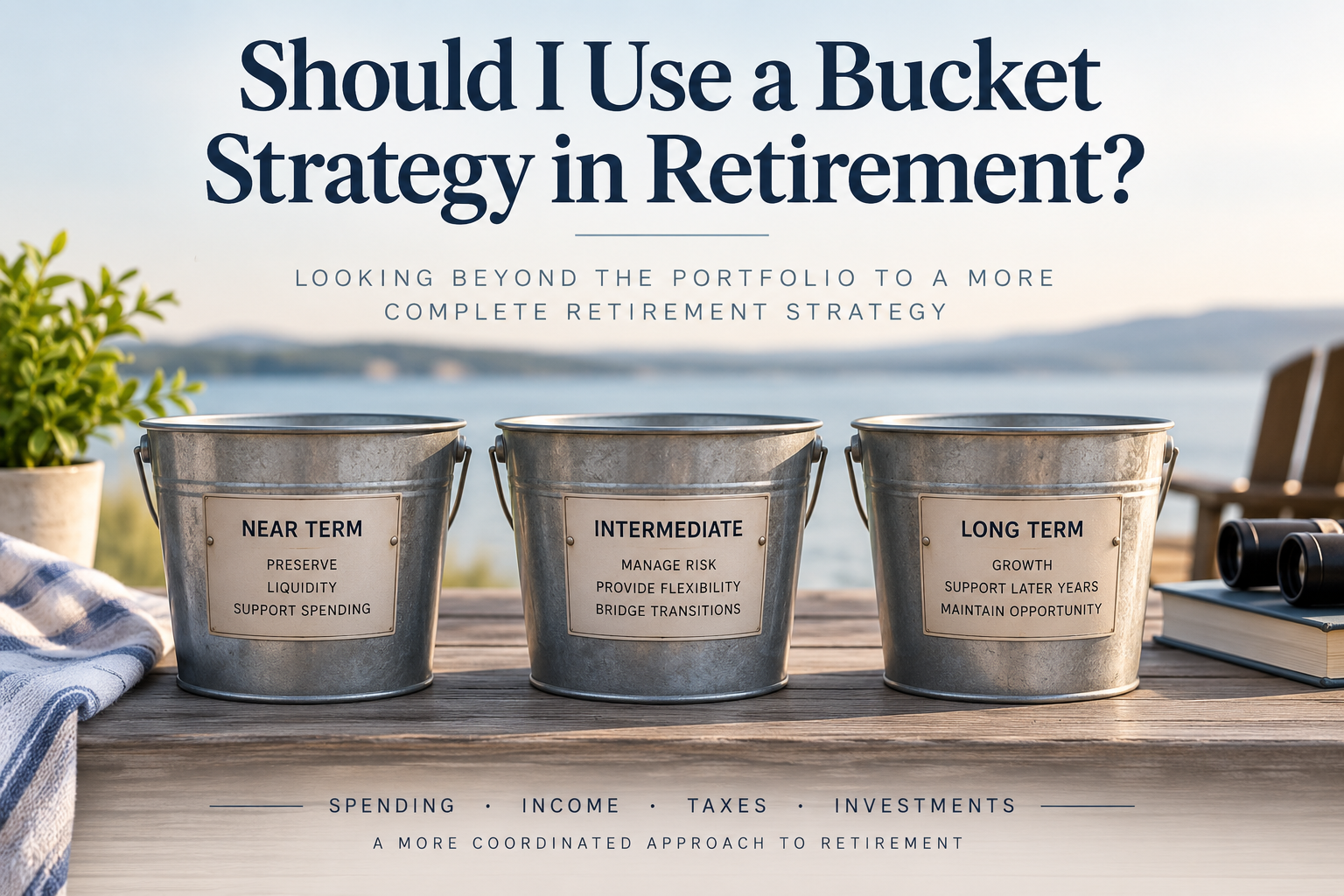 Should I Use a Bucket Strategy in Retirement? Thumbnail