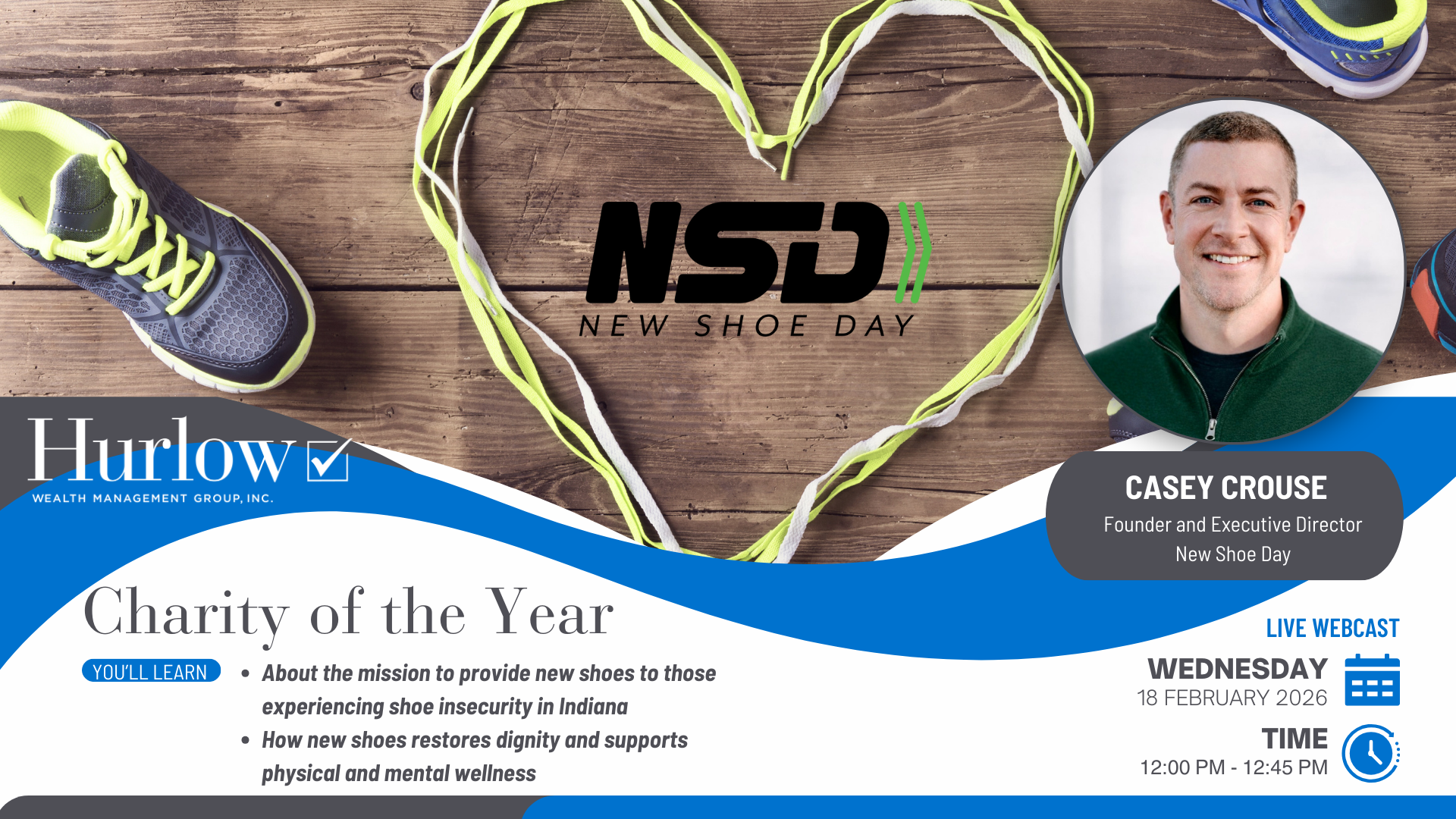 Charity of the Year: New Shoe Day (Live Webcast) Thumbnail