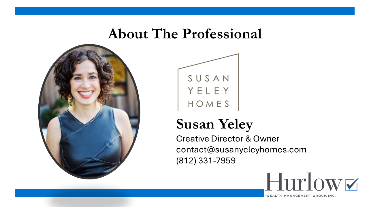 Interior Designer (Residential), Susan Yeley Thumbnail