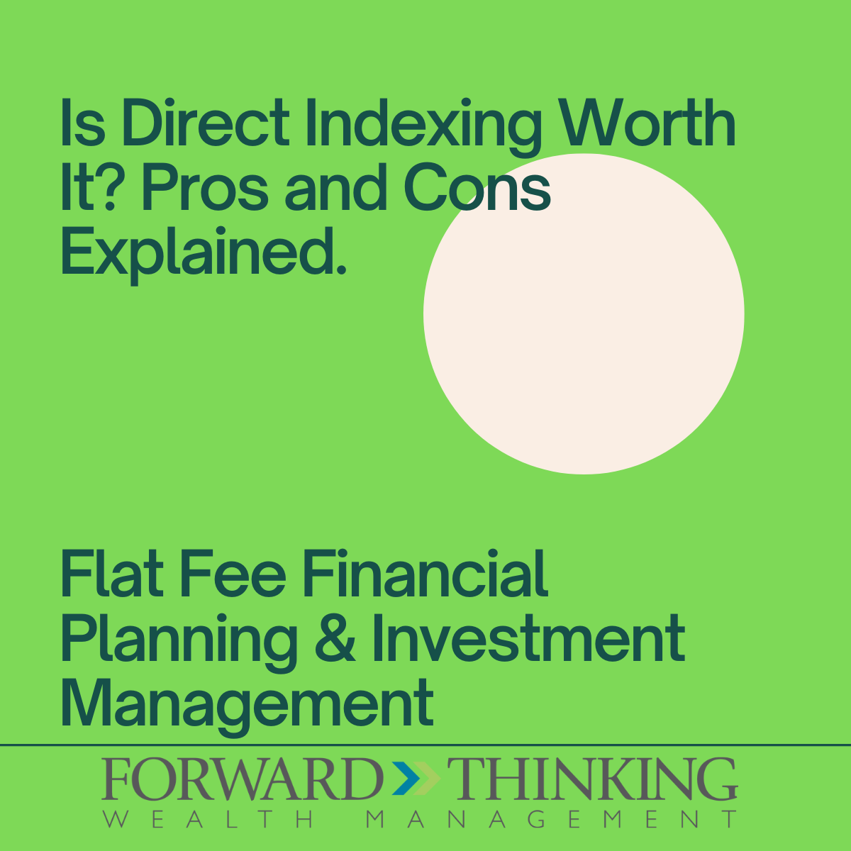Is Direct Indexing Worth It? Pros and Cons Explained. Thumbnail