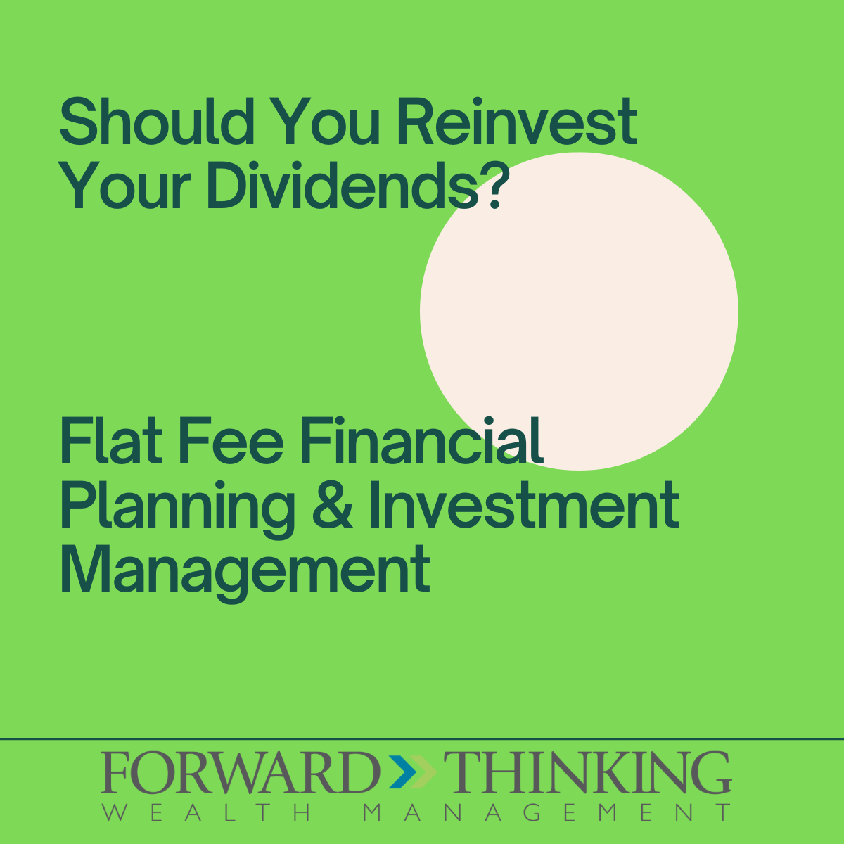 Should You Reinvest Your Dividends?  Thumbnail
