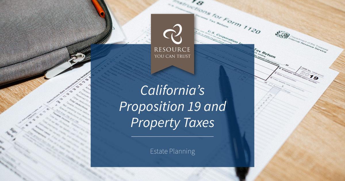 California’s Proposition 19 and Property Taxes — Chatterton & Associates