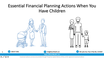 Essential Financial Planning Actions When You Have Children Photo