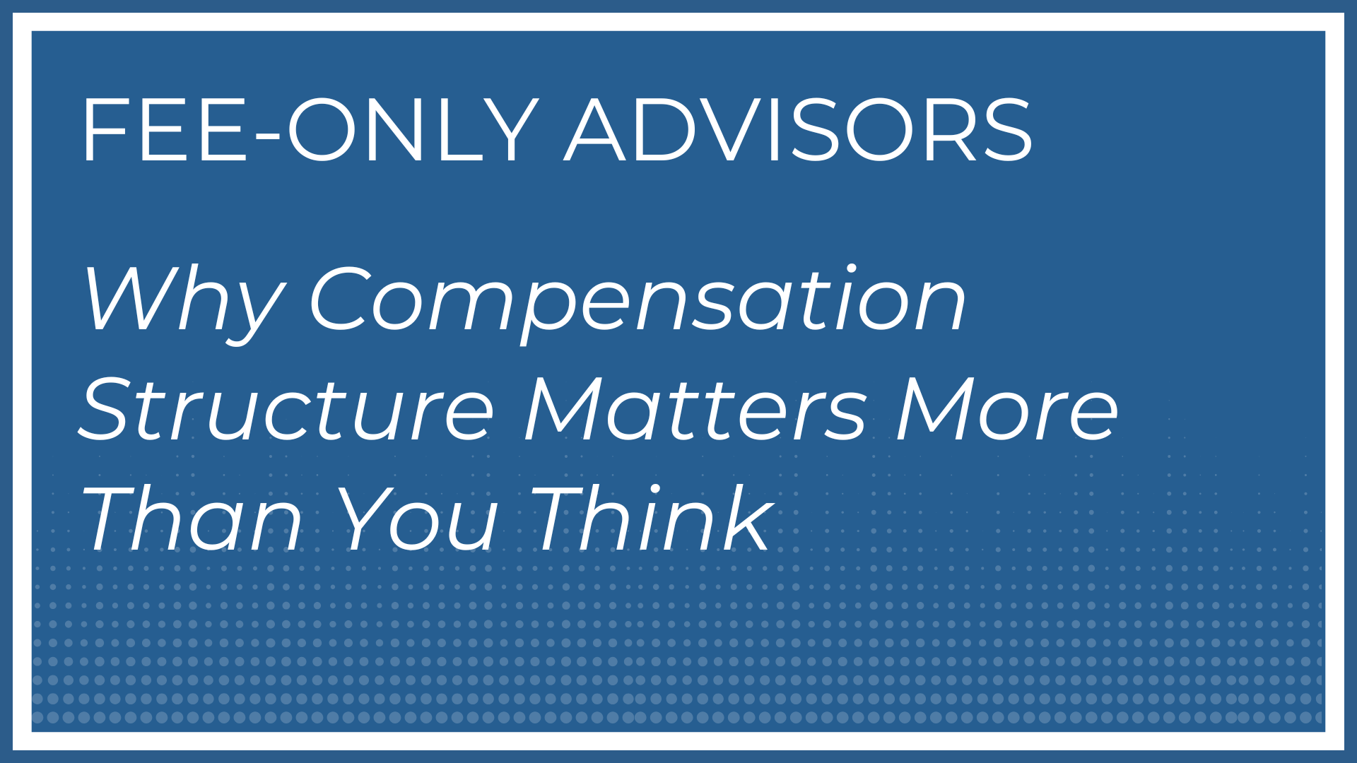 Fee-Only Advisors Thumbnail
