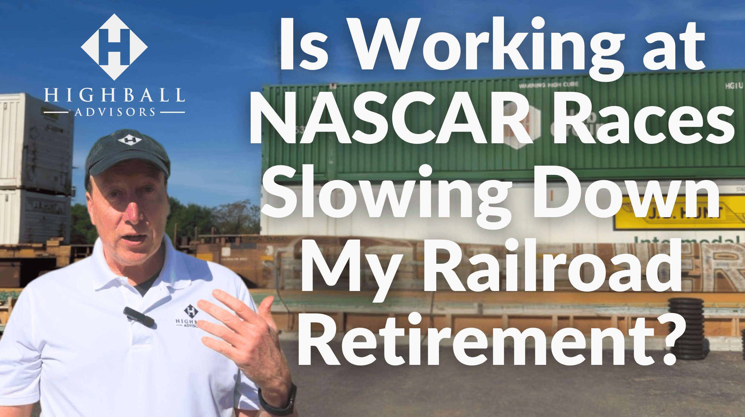 Is Working at NASCAR Races Slowing Down my Railroad Retirement? Thumbnail