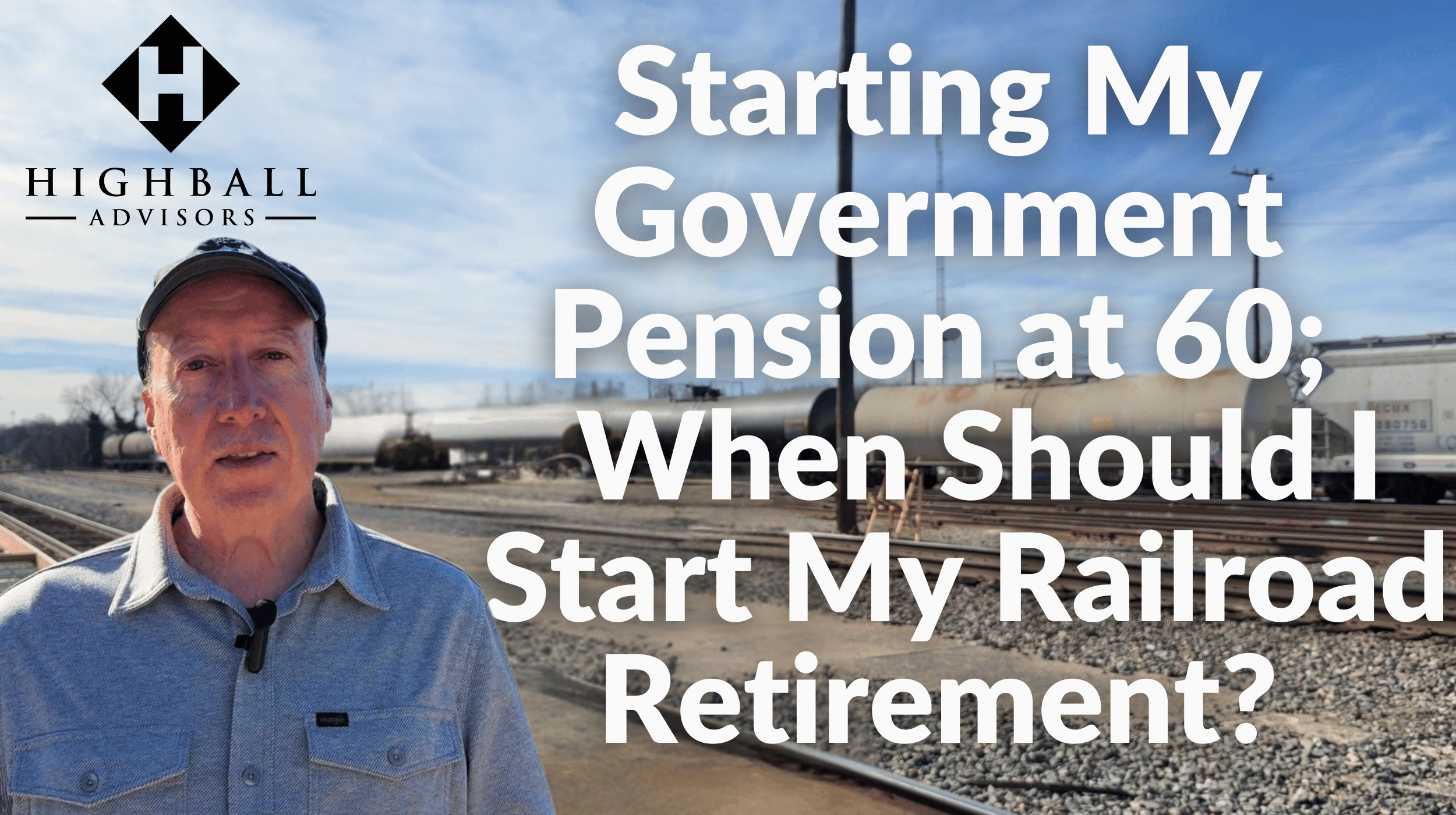 Starting My Government Pension at 60; When Should I Start Railroad Retirement? Thumbnail