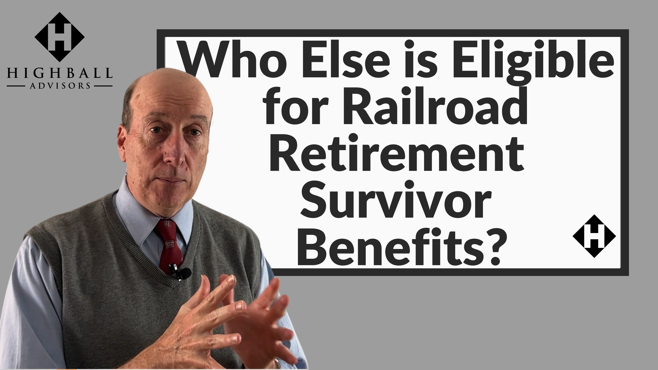Who Else is Eligible for Railroad Retirement Survivor Benefits