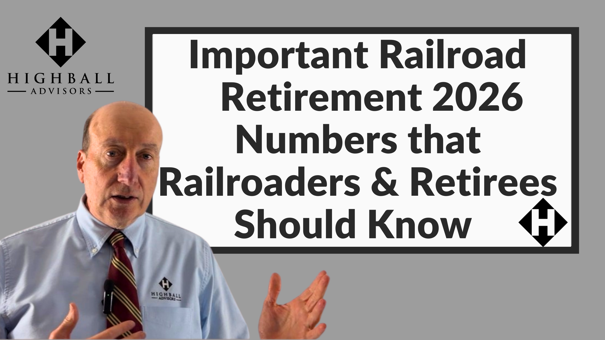 Important Railroad Retirement 2026 Nubers that Railroaders and Retirees Should Know Thumbnail