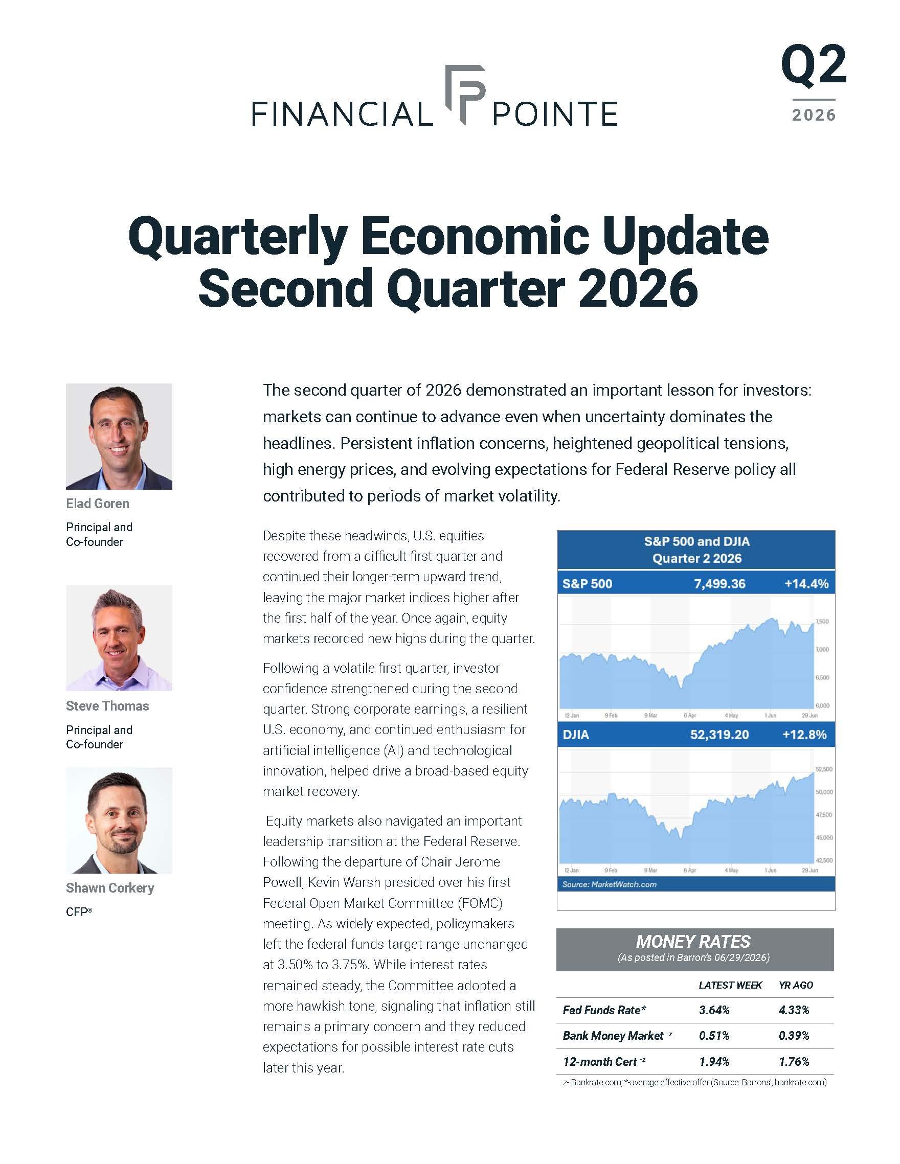 Quarterly Economic Update Second Quarter 2026 Thumbnail