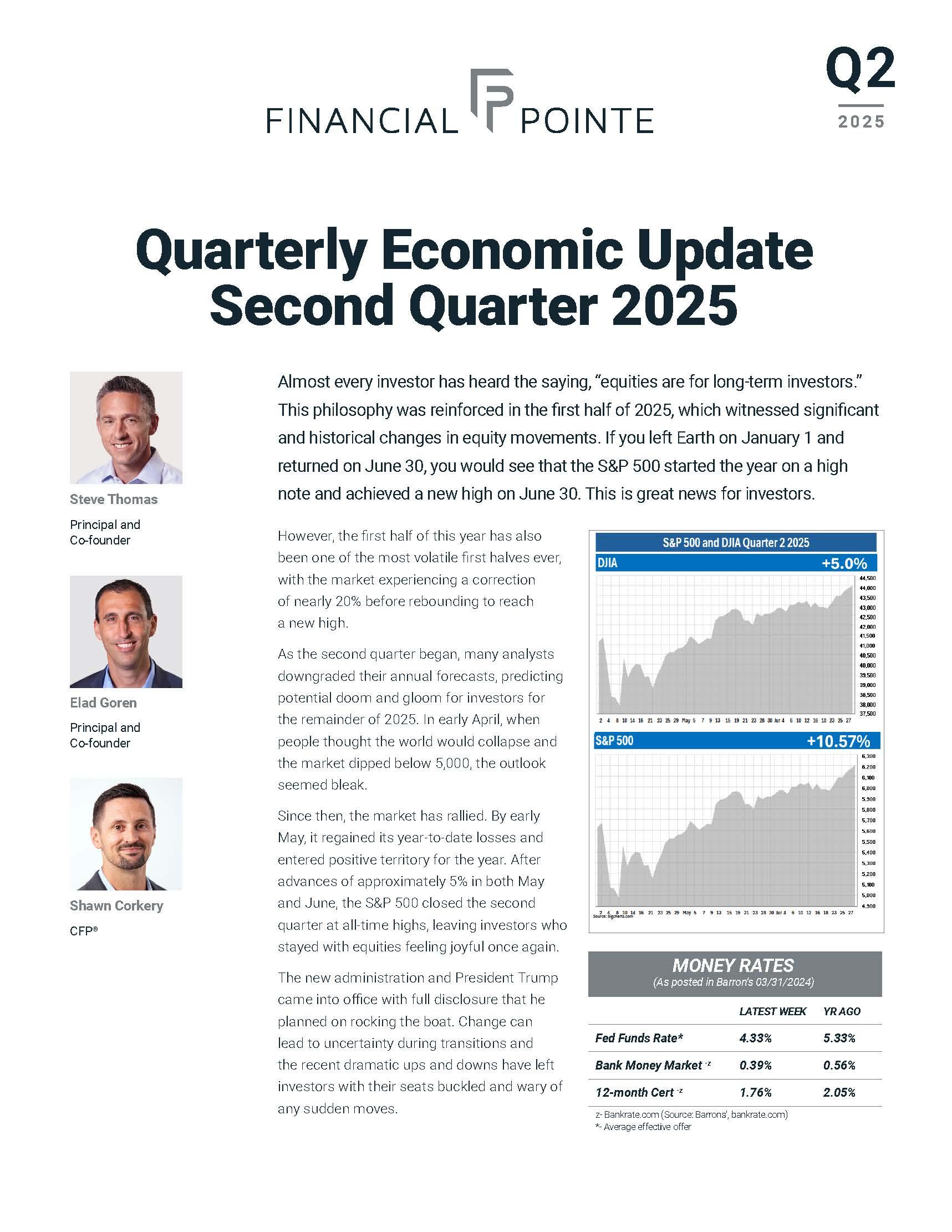 Quarterly Economic Update Second Quarter 2025 Thumbnail