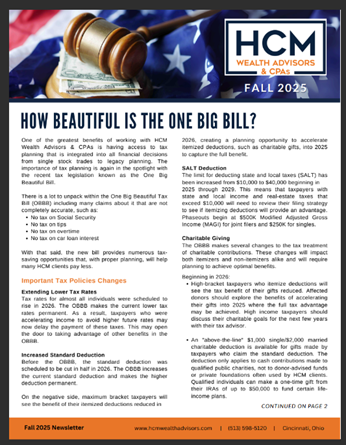 October 2025 Newsletter Thumbnail