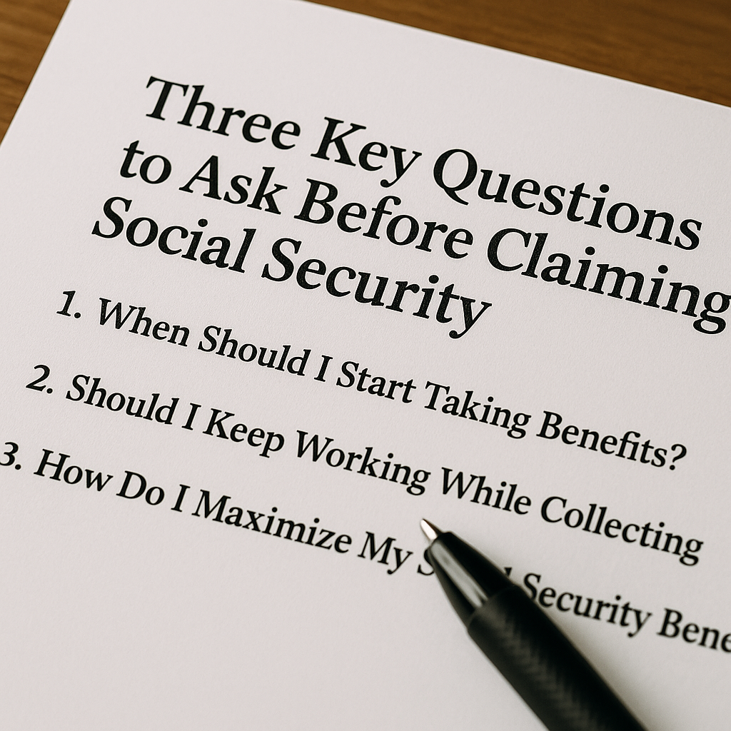 Three Key Questions to Ask Before Claiming Social Security Thumbnail