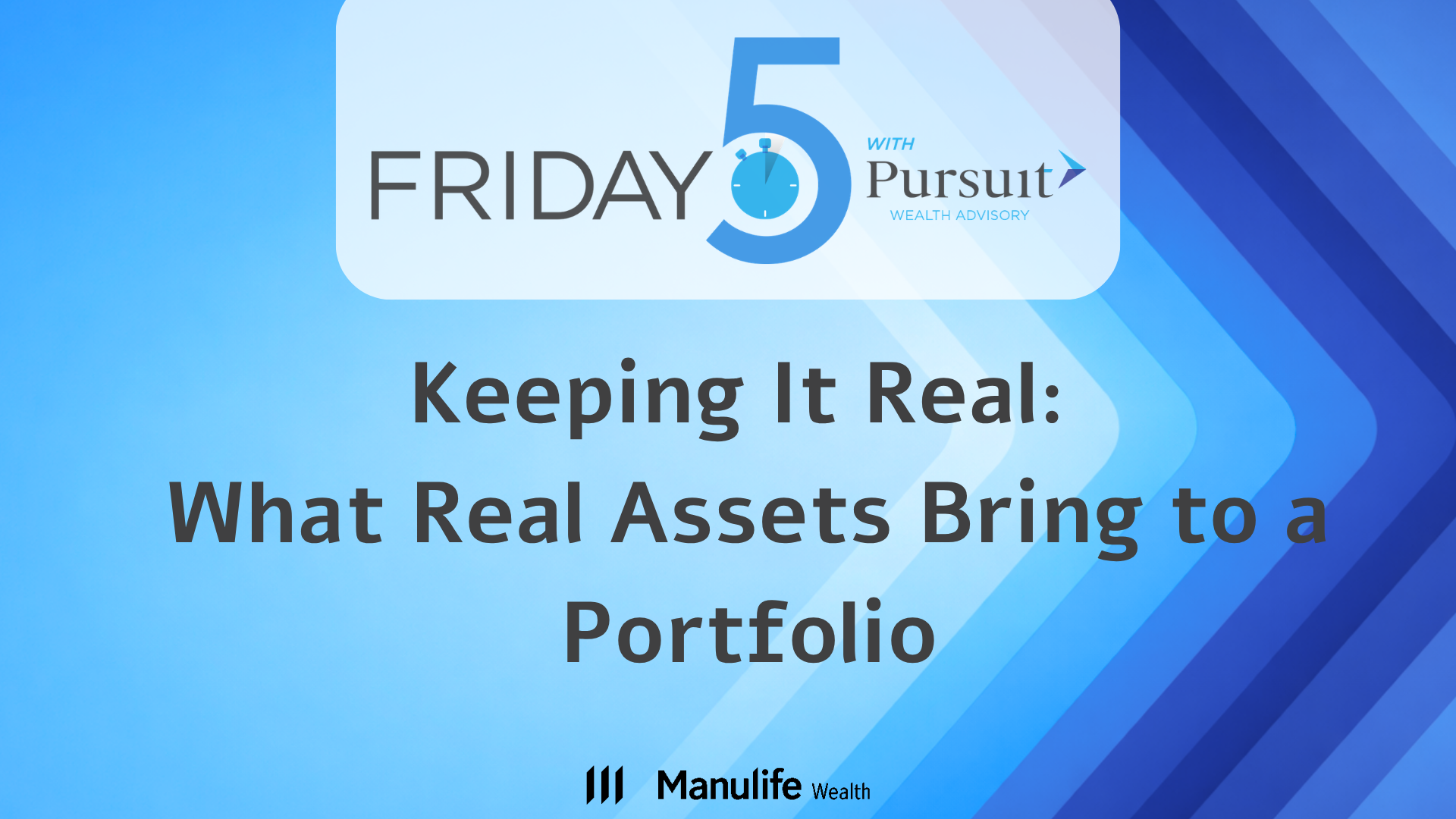 Keeping It Real: What Real Assets Bring to a Portfolio Thumbnail