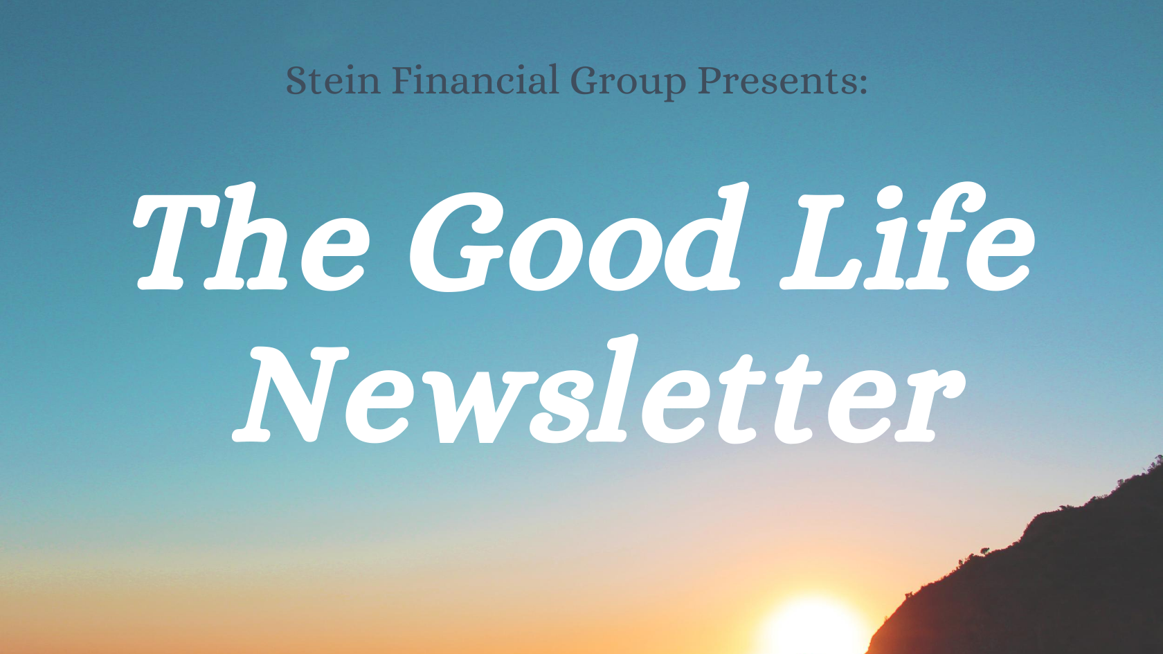 The Good Life Newsletter - S&P 500 Nears All-Time High & A New Indicator Of A Healing Economy Thumbnail