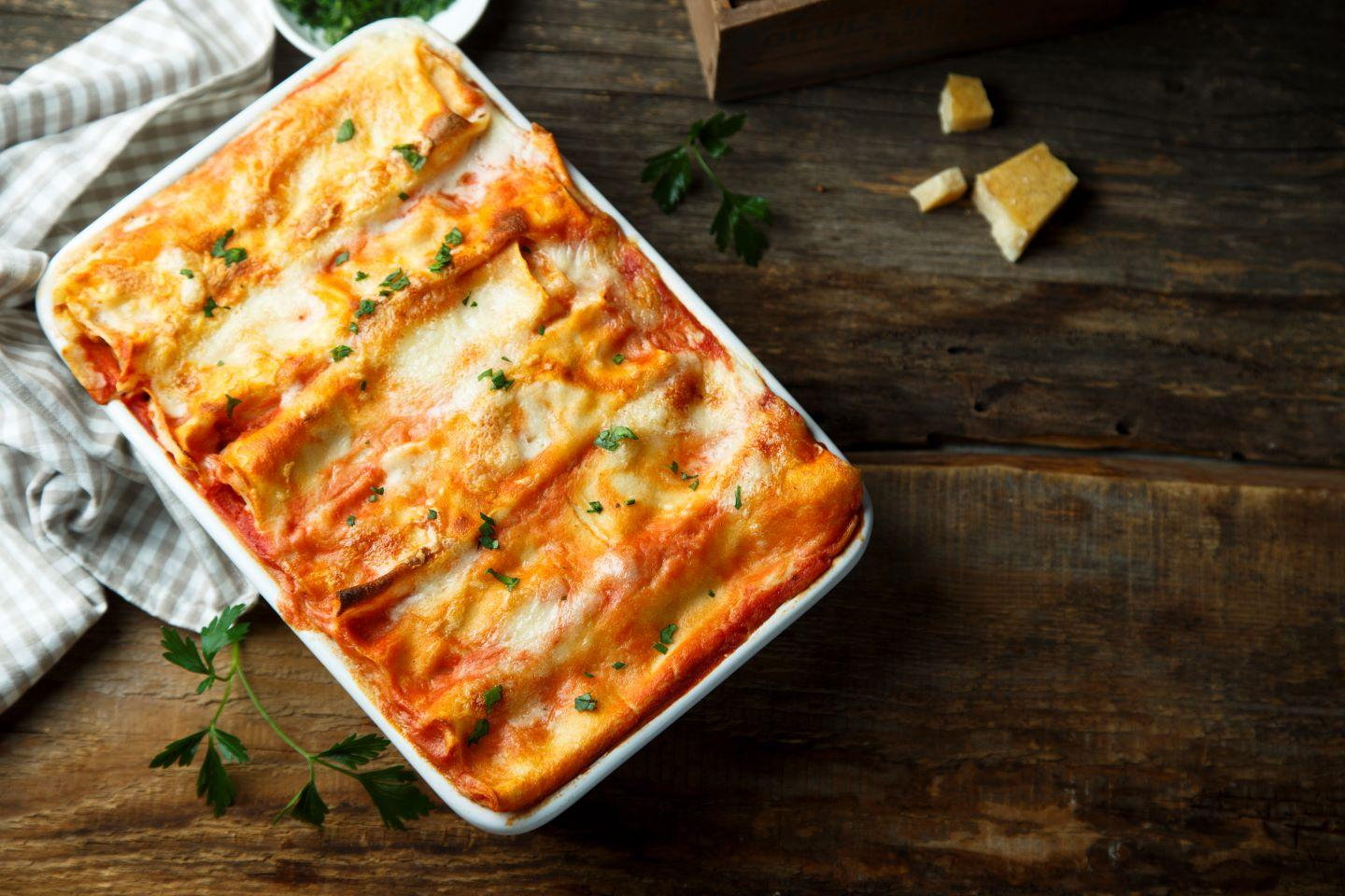 Make-ahead veggie lasagna Thumbnail