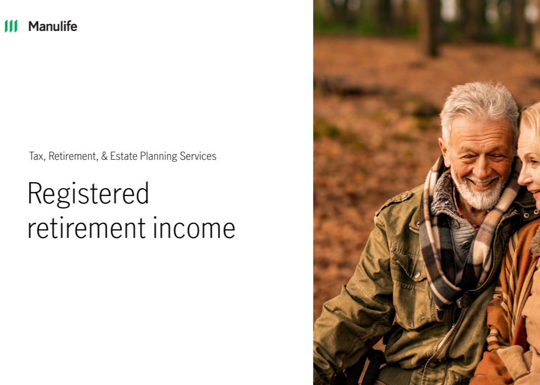 Registered retirement income Thumbnail