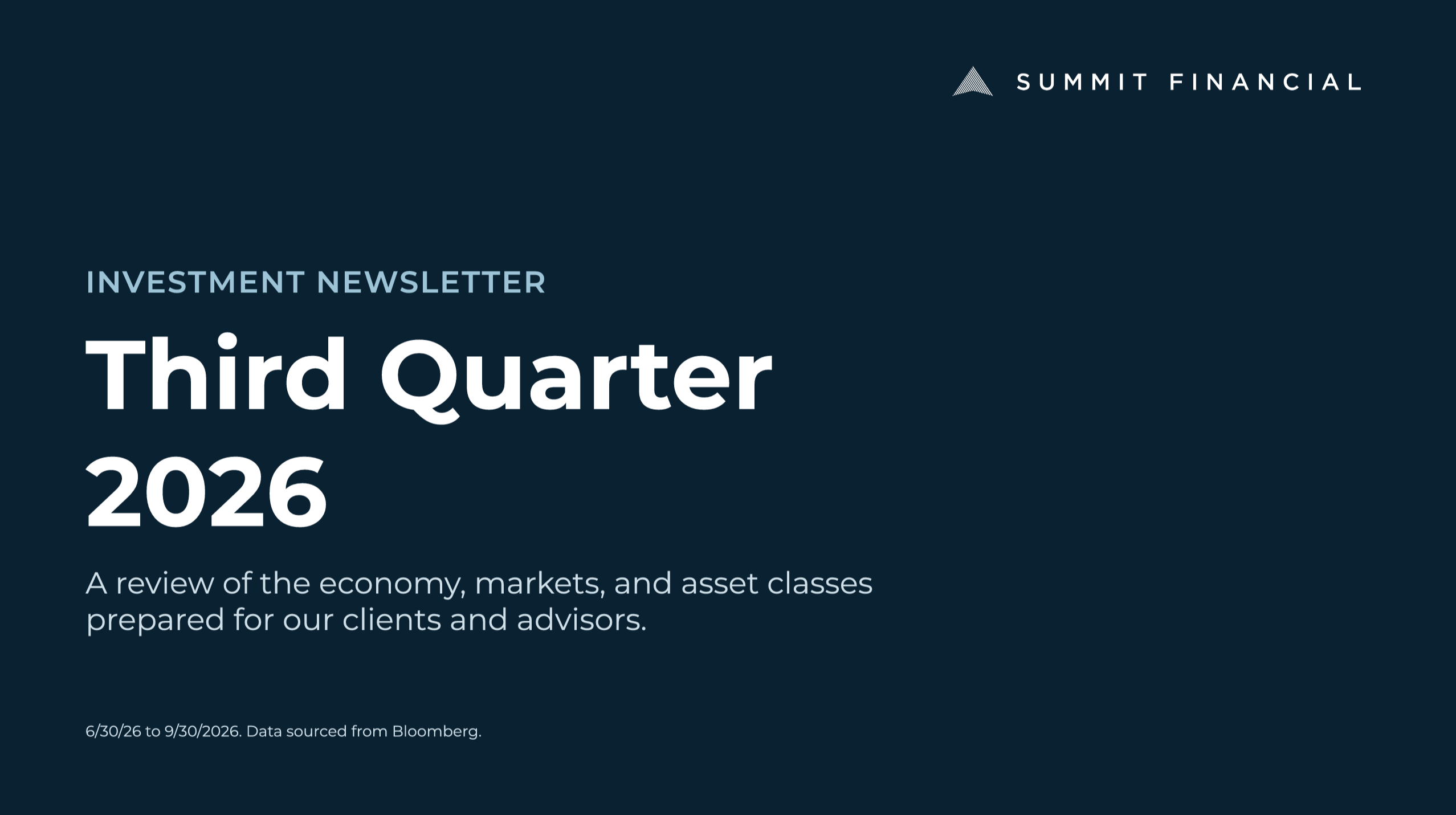 SF Markets at a Glance - 3rd Quarter 2026 Thumbnail