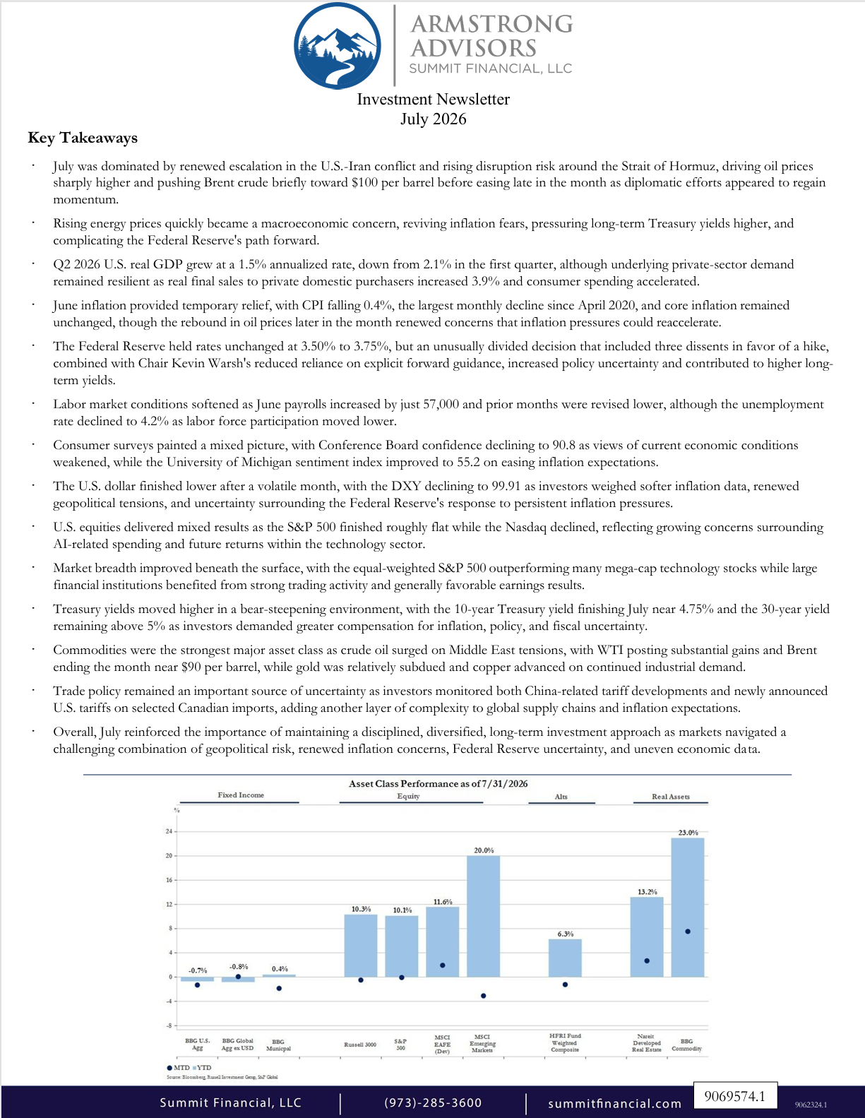 SF Investment Markets and Economic Newsletter - July 2026 Thumbnail