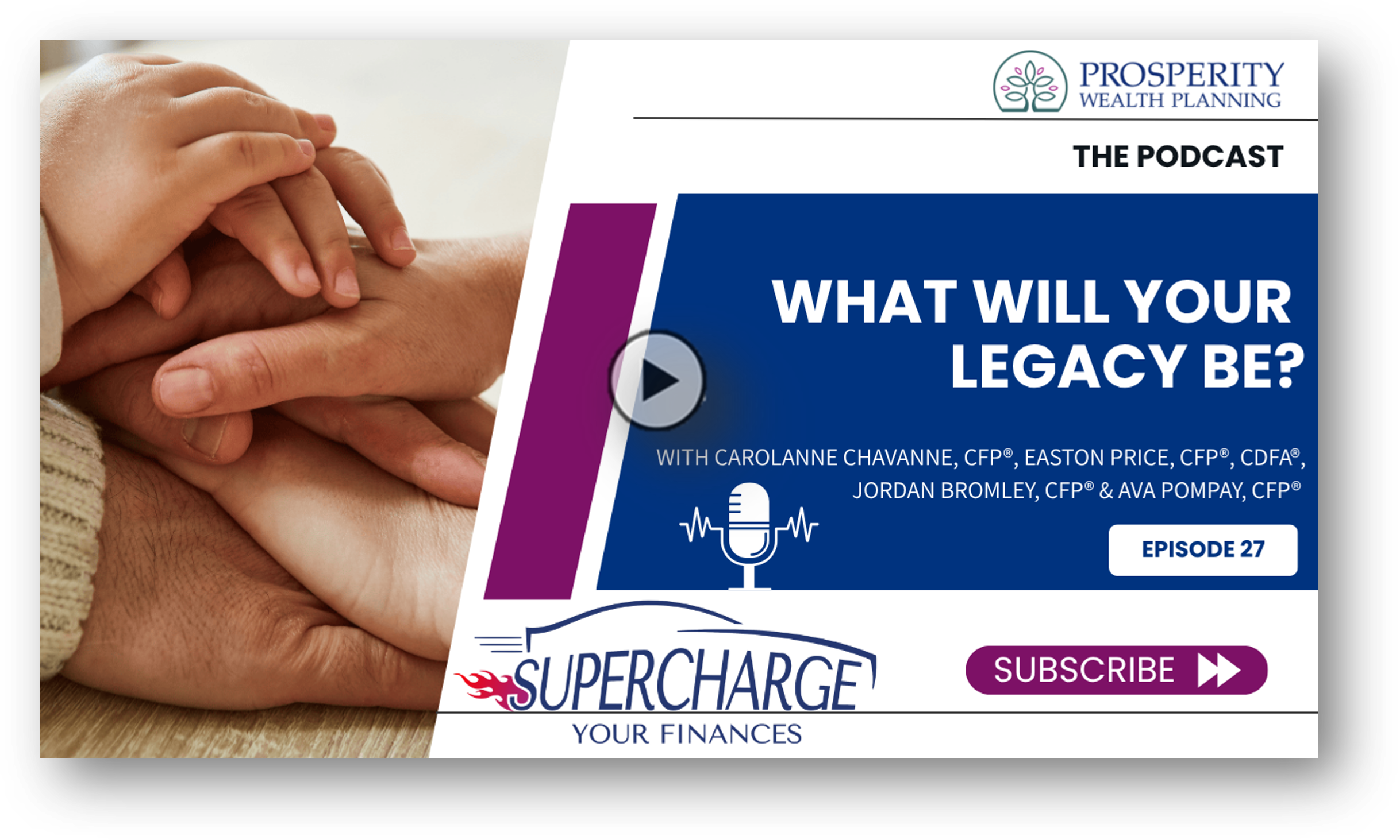 Supercharge Your Finances: The Education Series - July 29, 2026 Thumbnail
