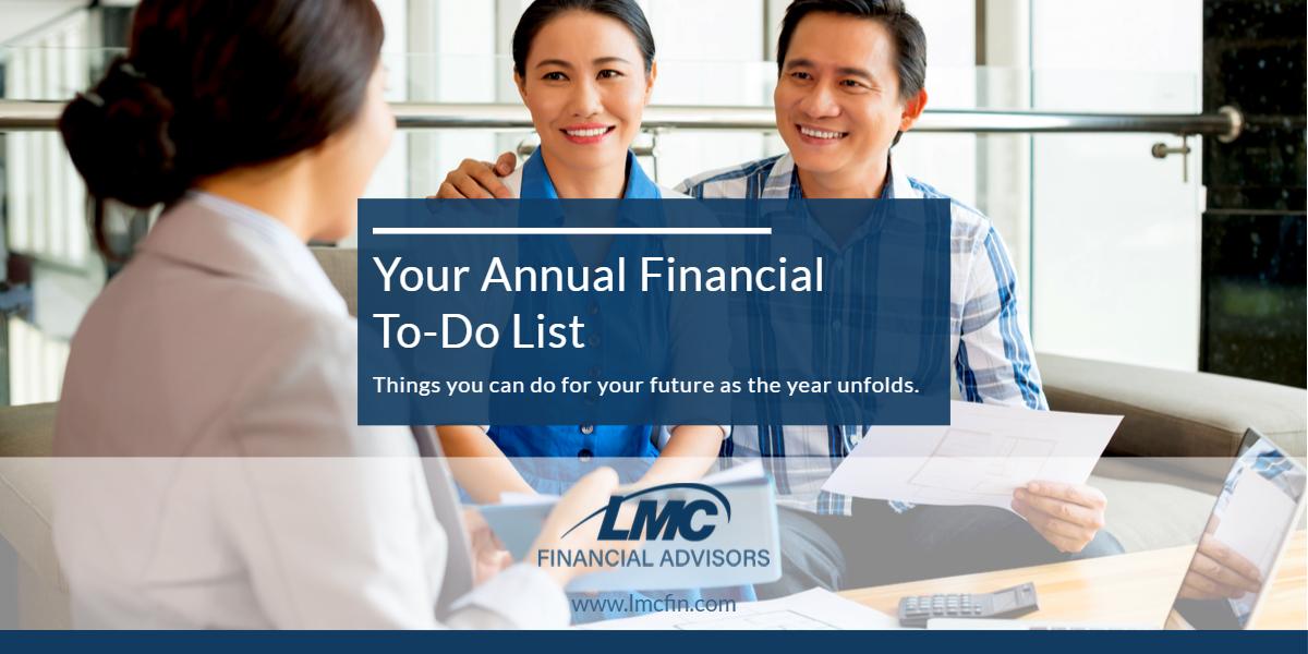 Your annual financial to-do list Thumbnail