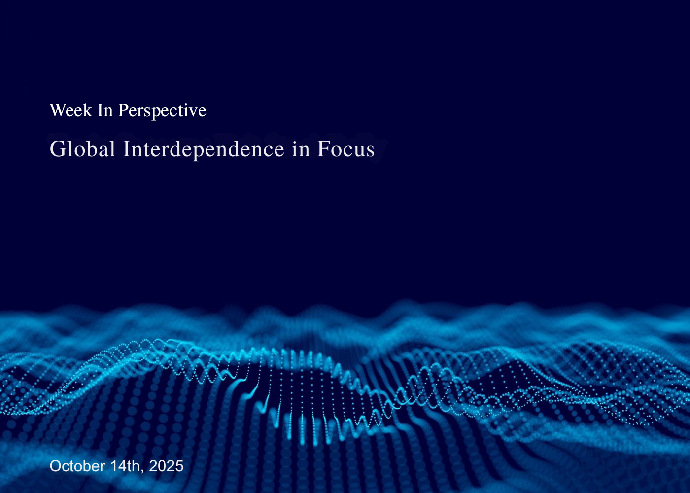Global Interdependence in Focus Thumbnail
