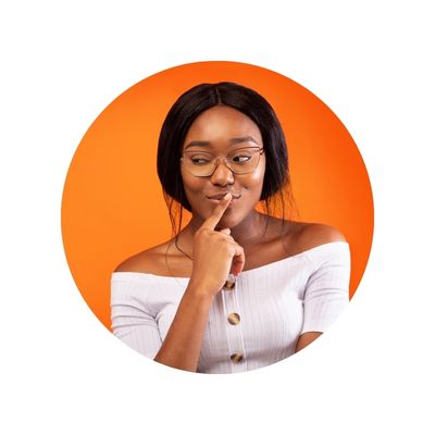 Young adult Black woman wearing glasses