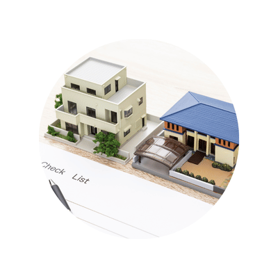 two different buildings next to each other