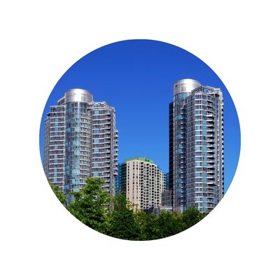 high rise apartment complexes