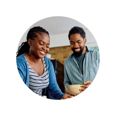 Young couple contemplating real estate investing