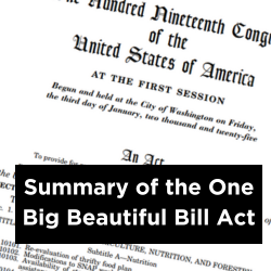 Summary of the One Big Beautiful Bill Act Thumbnail