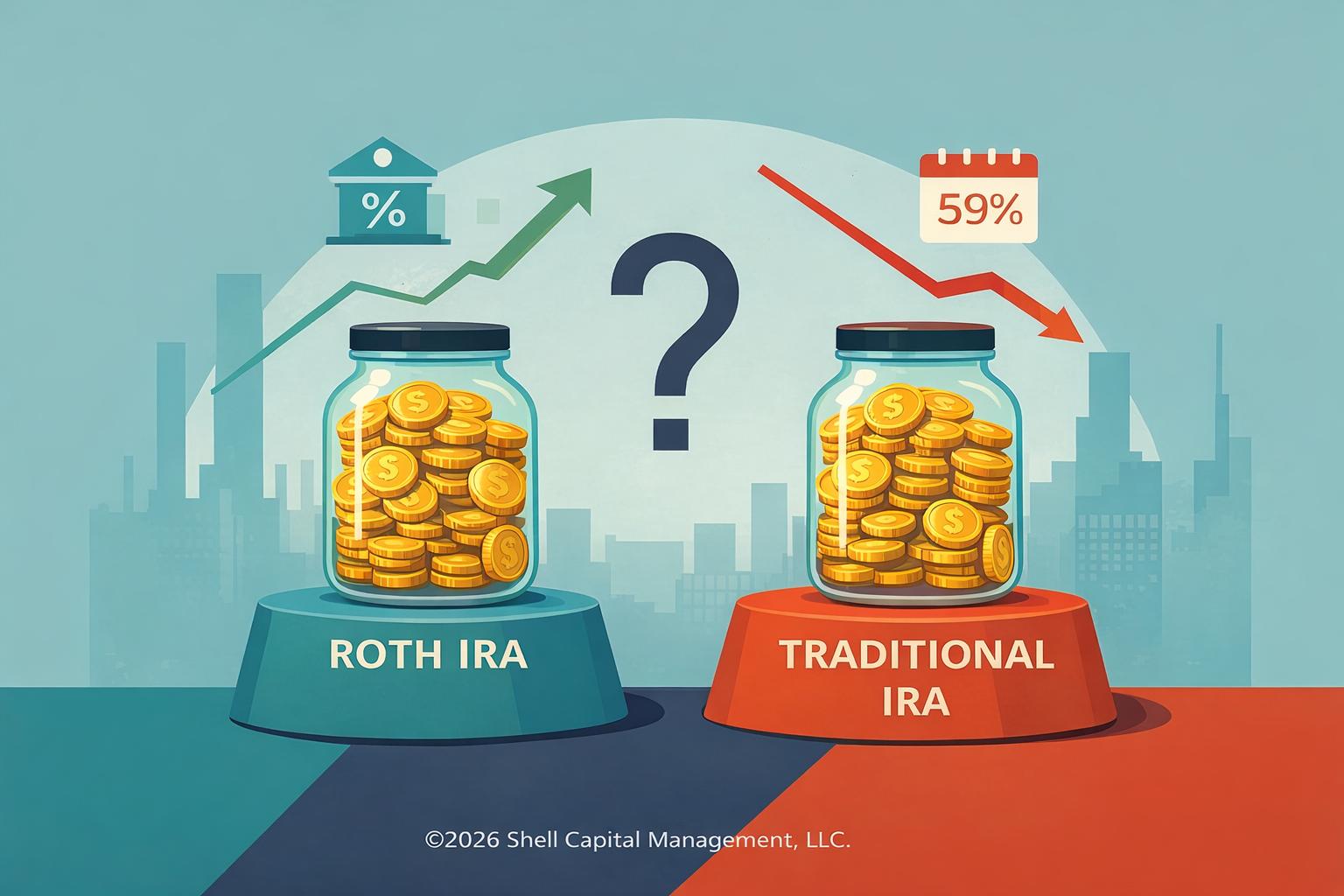 Roth vs. Traditional IRA Distributions: What High Earners Should Know Thumbnail