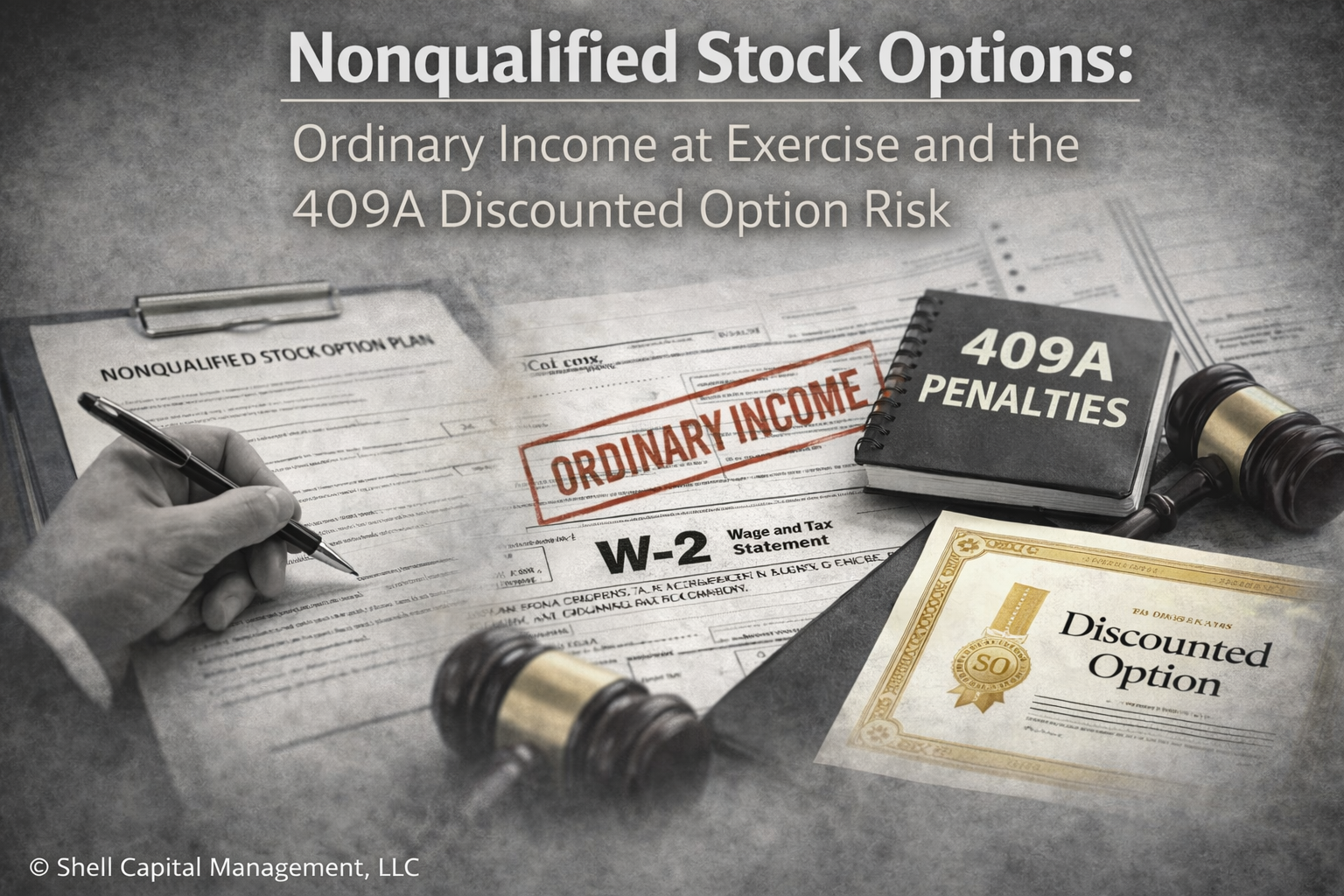 Nonqualified Stock Options: Ordinary Income at Exercise and the 409A Discounted Option Risk Thumbnail