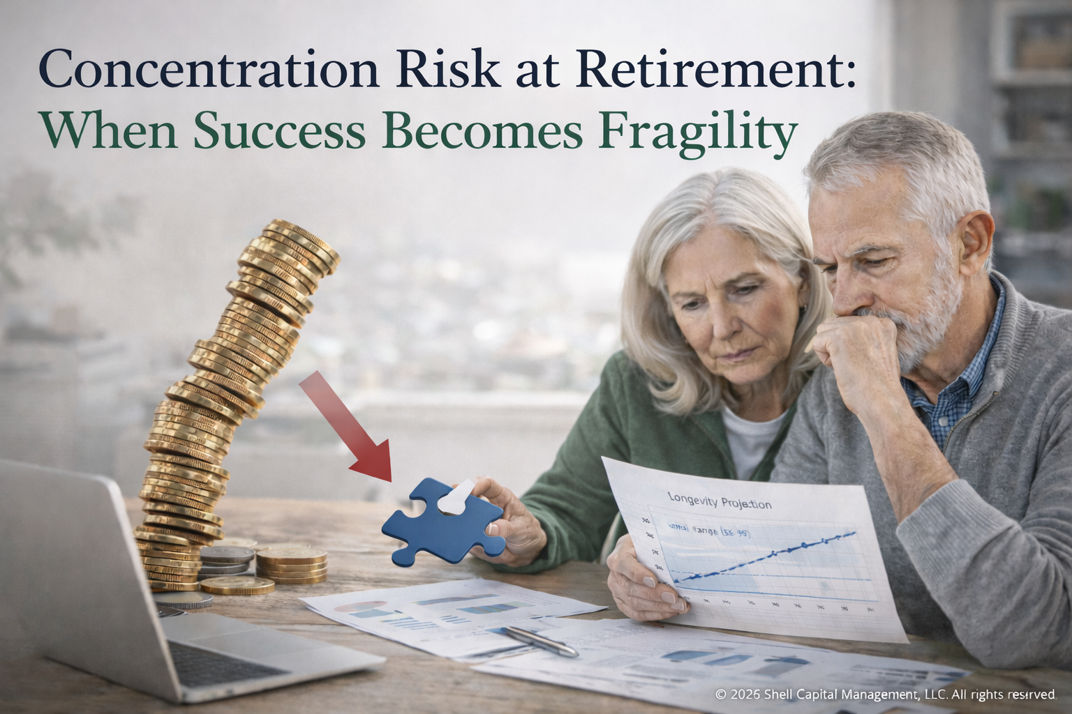Concentration Risk at Retirement: When Success Becomes Fragility Thumbnail