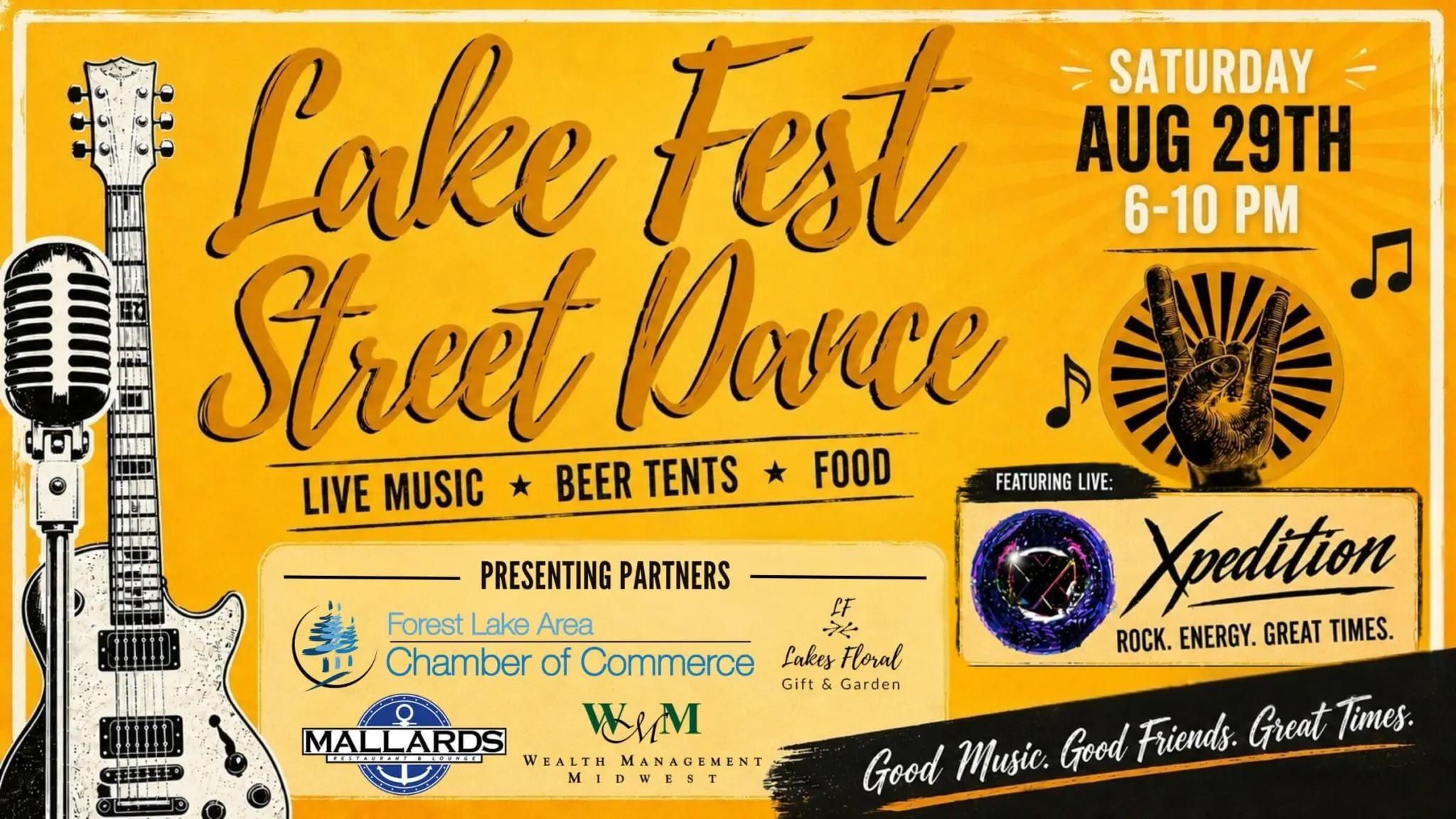 Wealth Management Midwest is proud to be a sponsor of this years' Lake Fest Street Dance. Thumbnail