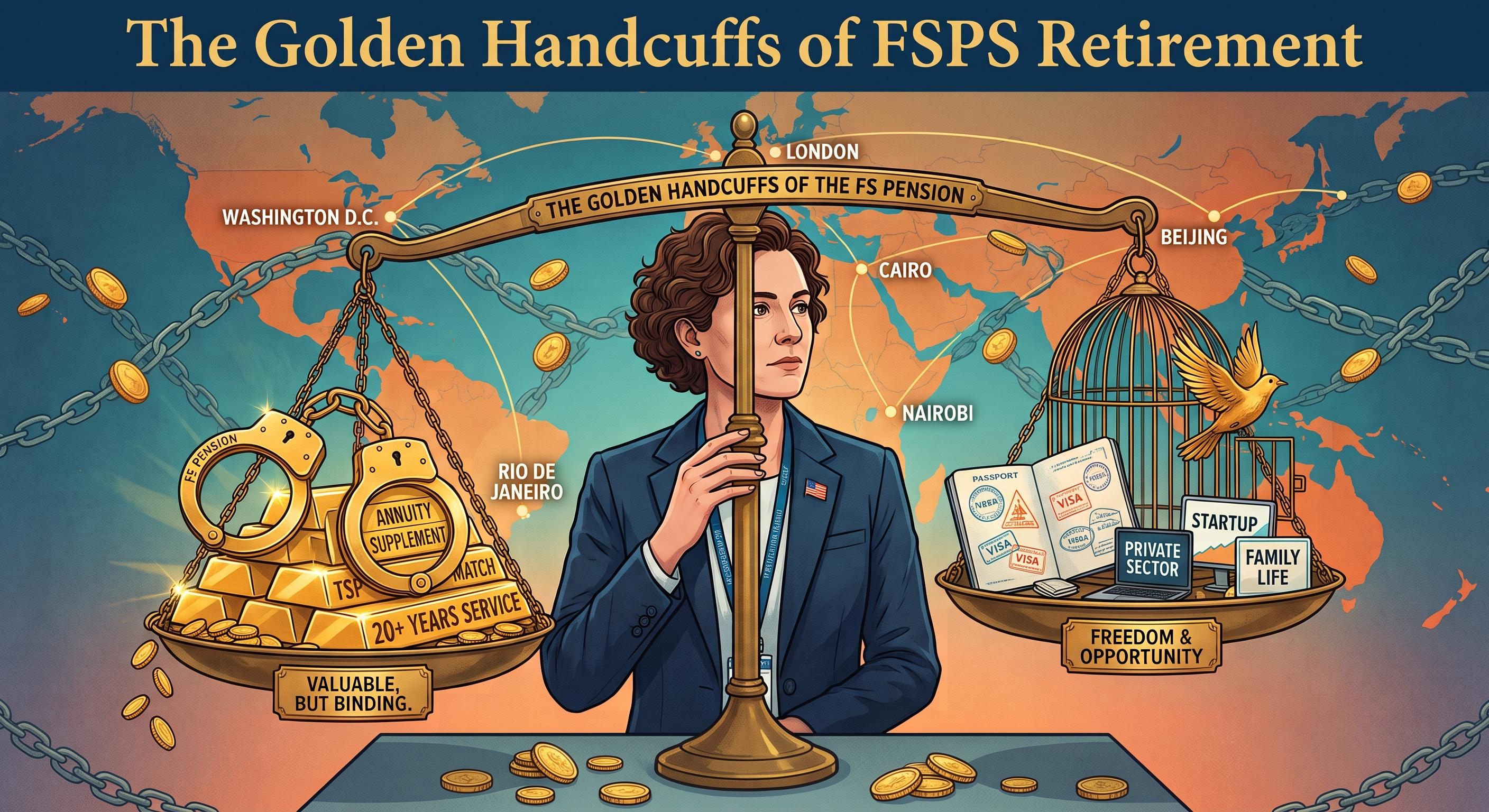 The Golden Handcuffs of the FSPS: What Leaving the Foreign Service Early Really Costs Thumbnail