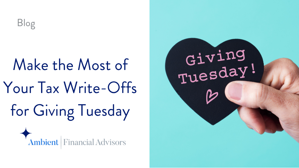 Make the Most of Your Tax Write-Offs for Giving Tuesday Thumbnail