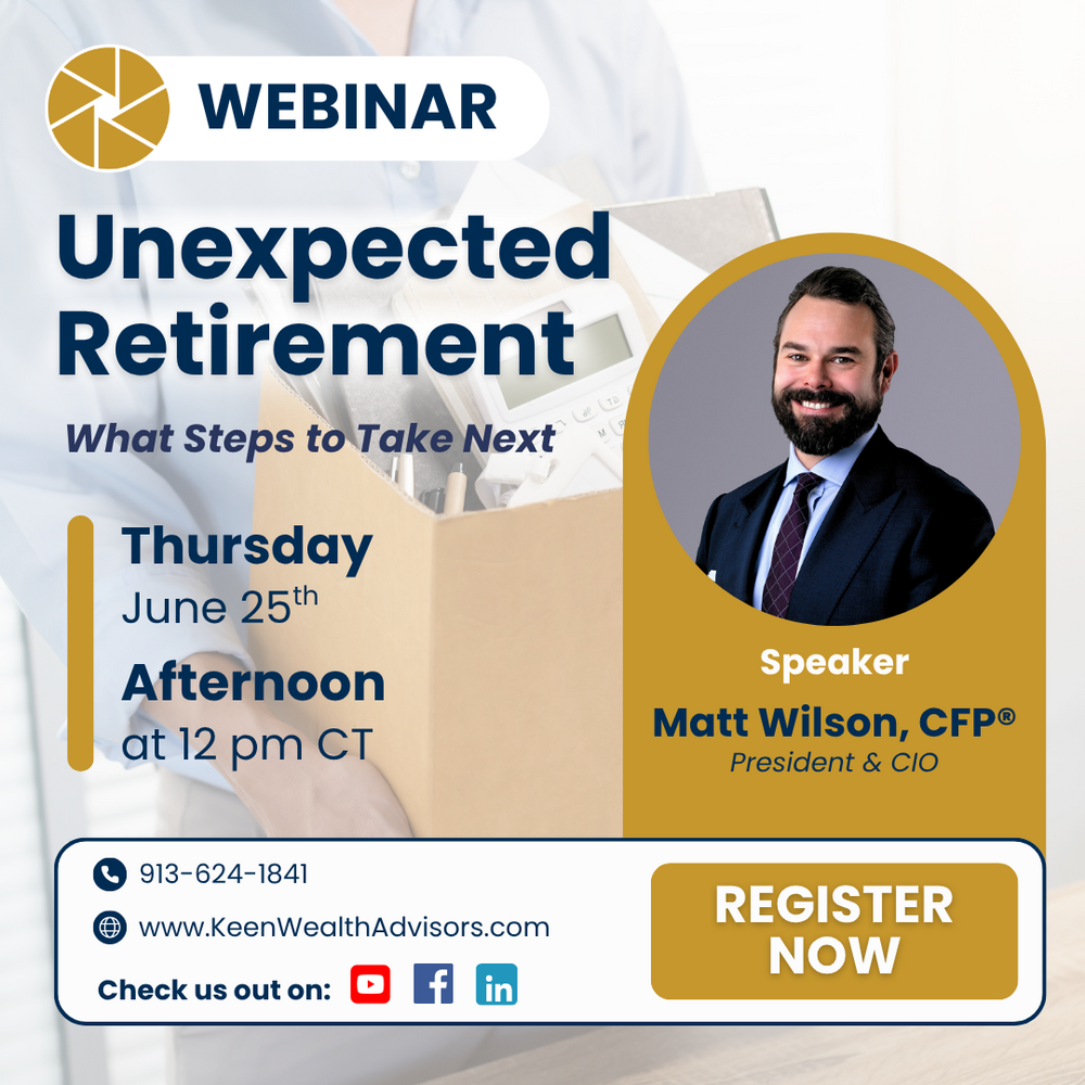 Webinar: Unexpected Retirement? What Steps to Take Next Photo