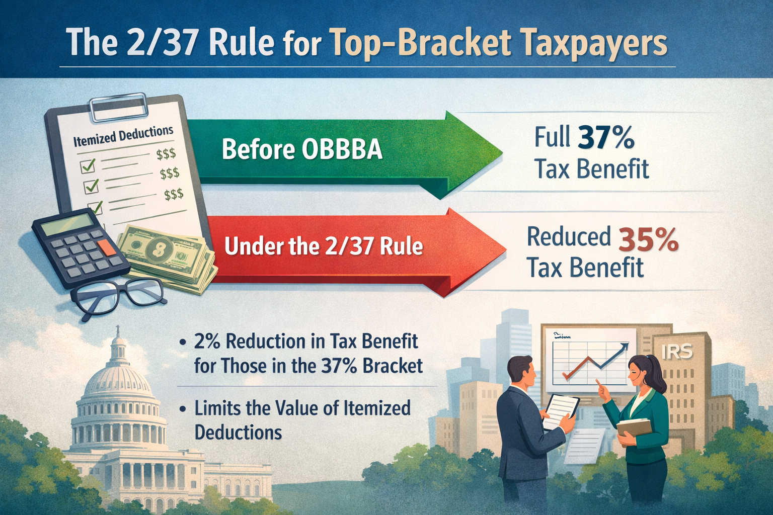 OBBBA Breakdown: What High-Income Taxpayers Need to Know About Itemized Deductions Thumbnail
