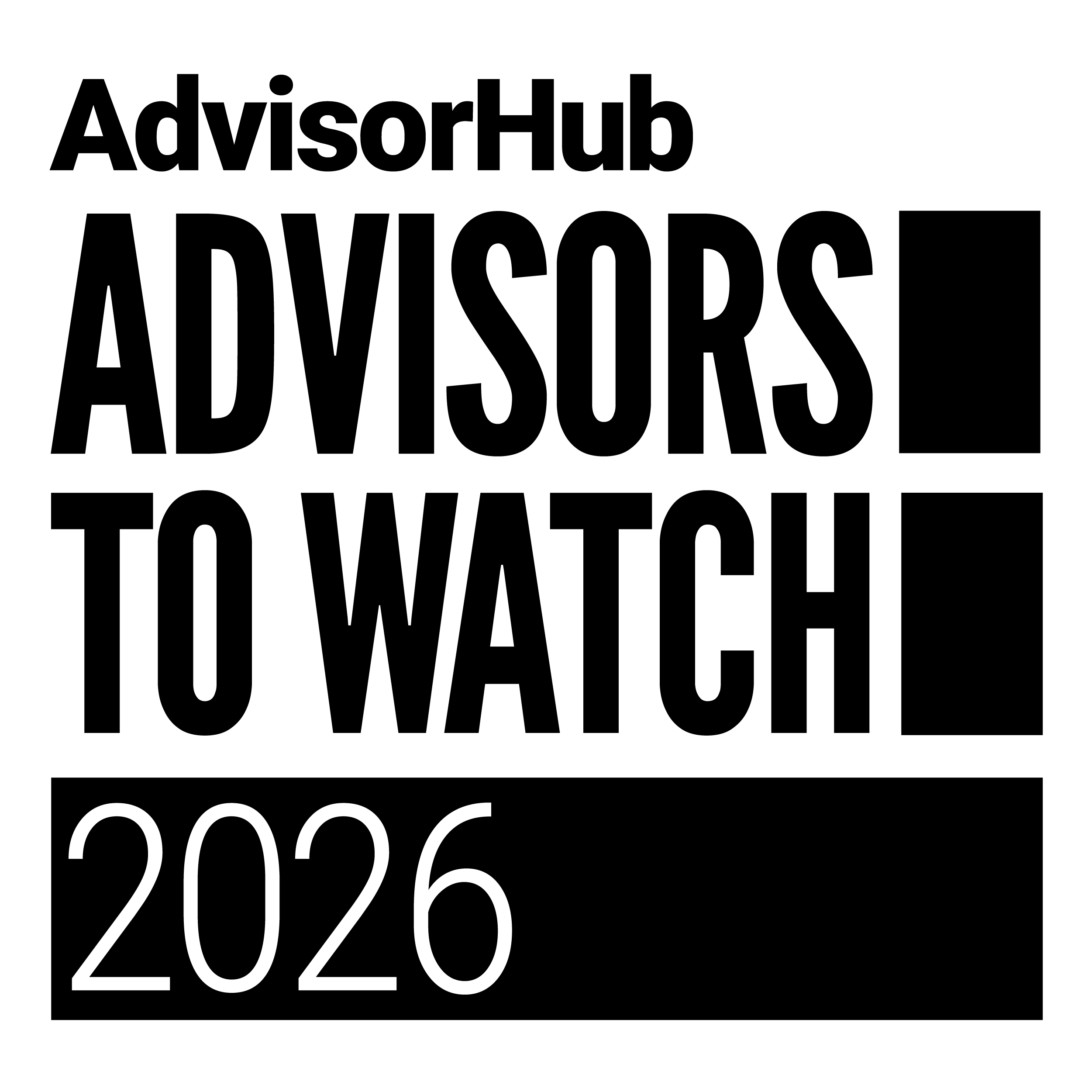 AdvisorHub Advisors to Watch 2026