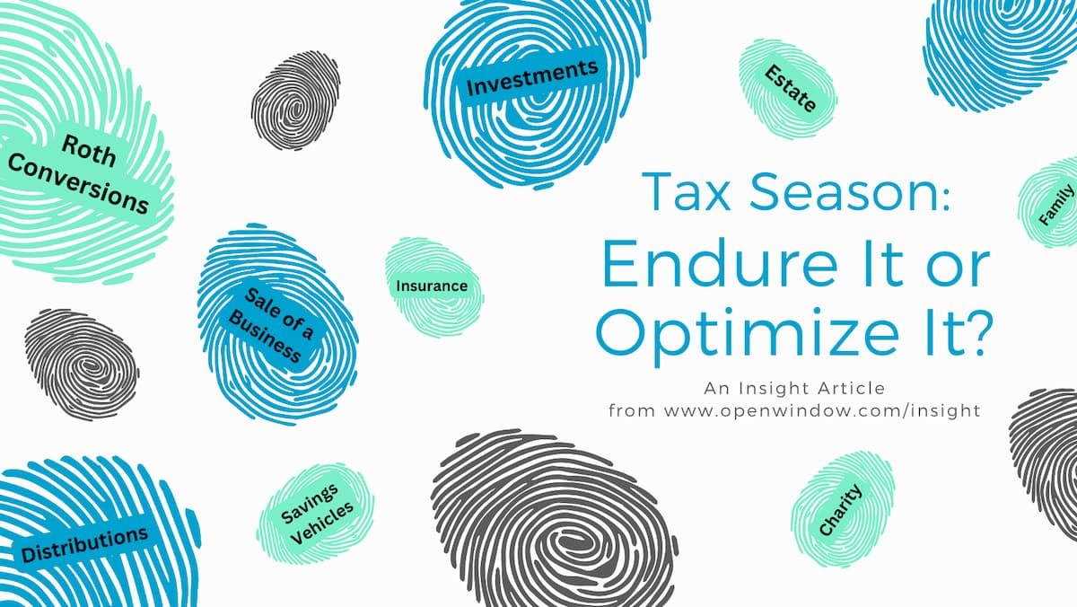 Tax Season: Endure It or Optimize It? Thumbnail