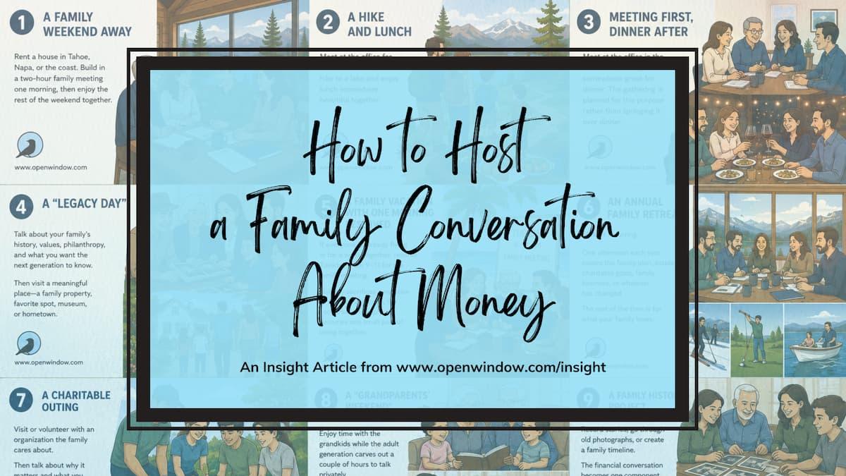 How to Host a Family Conversation About Money Thumbnail