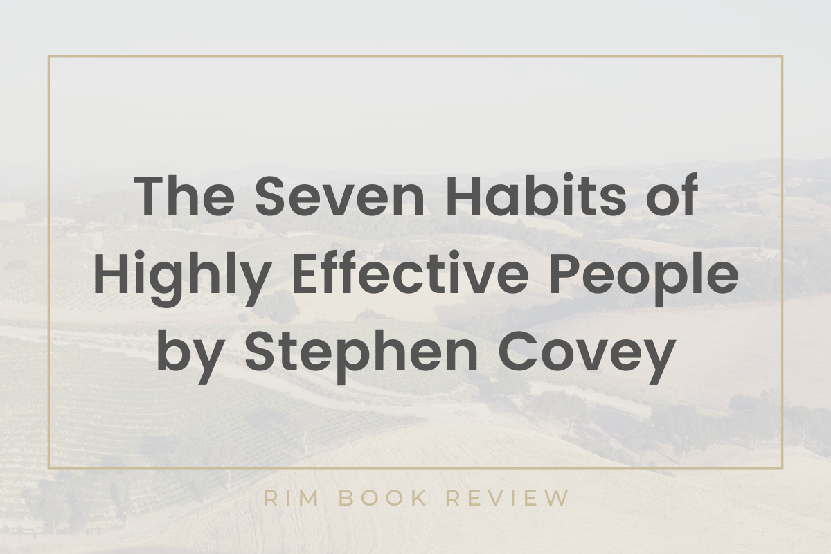 Book Review: The Seven Habits of Highly Effective People by Stephen Covey Thumbnail