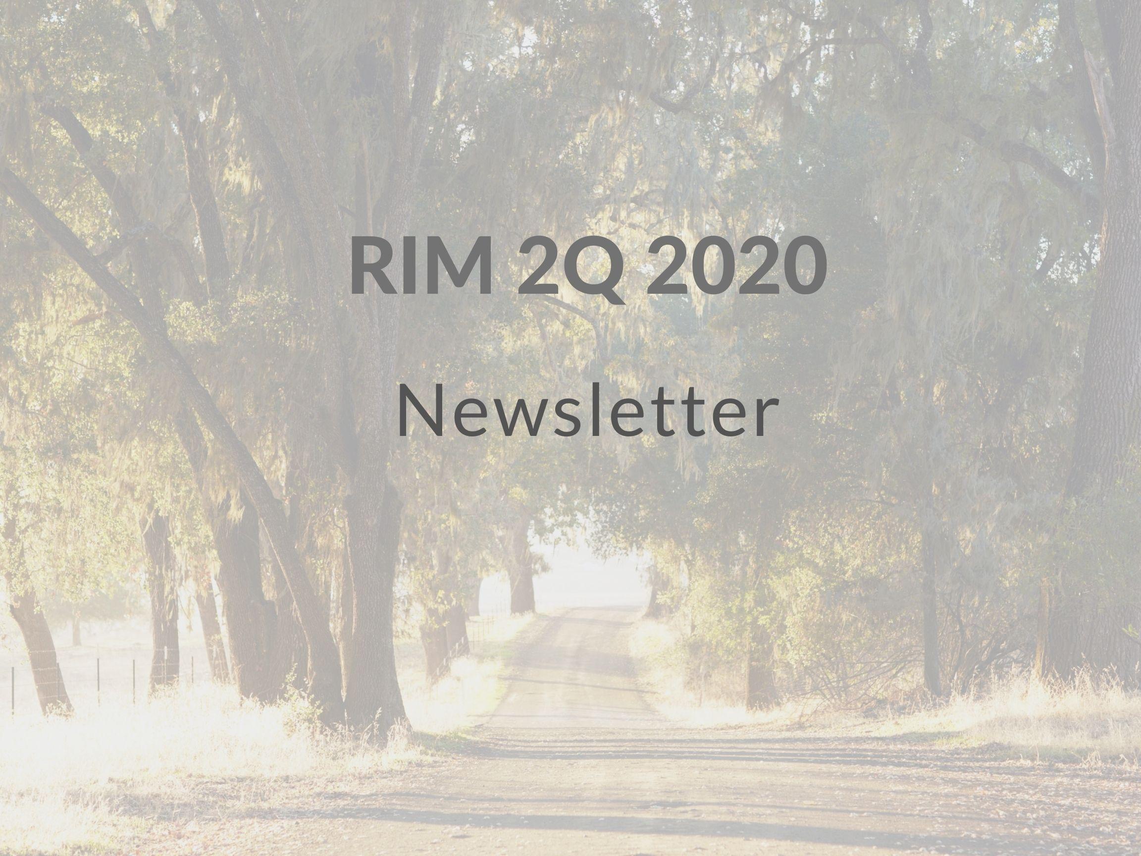 RIM 2Q 2020 Newsletter Thumbnail