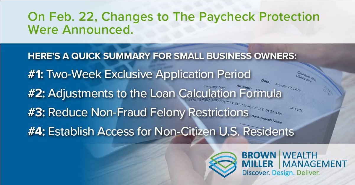 Summary of Biden's Latest Changes to The Paycheck Protection Program Thumbnail